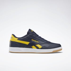 Reebok Royal Techque T Turnschuhe Herren - Navy/Gelb/Weiß - DE 063-VEI